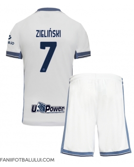 Inter Milan Piotr Zielinski #7 Echipament de Fotbal Replică 2024-25 Copii Deplasare (+ Șorturi)